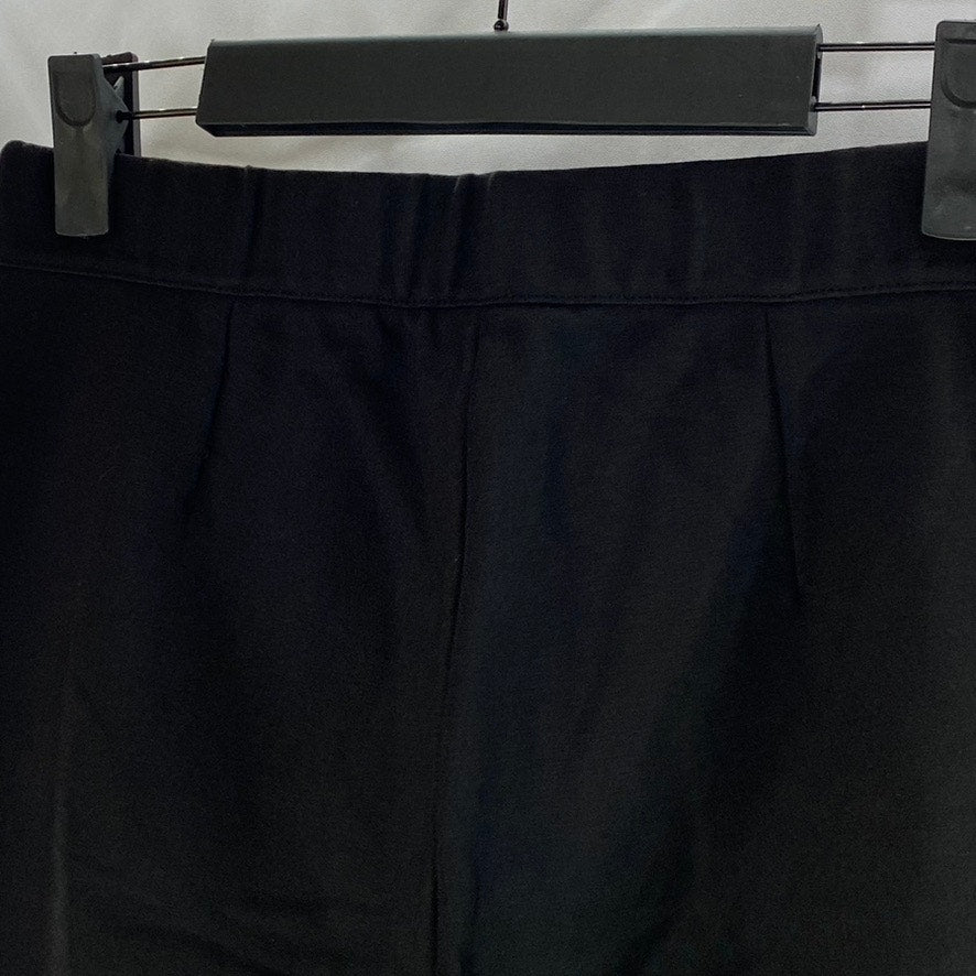 A|X ARMANI EXCHANGE Women's Black Side-Zipper Elasticized-Waist Leggings SZ S
