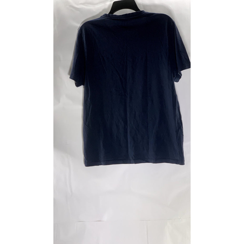 THE ROADSTER LIFE CO. Women's Navy-Orange "RDSTR" Logo Short Sleeve Top SZ L