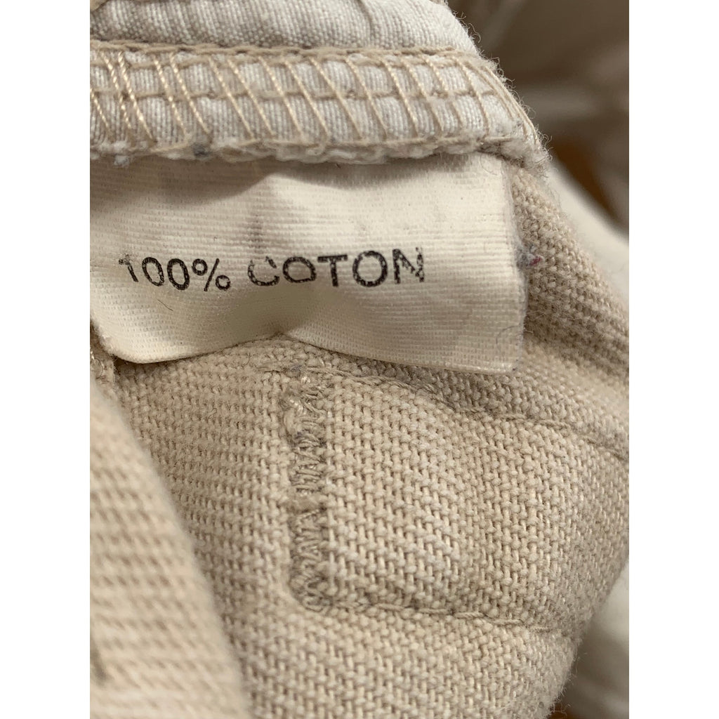 ENCRE INDUSTRIE Men's Tan Cotton Regular-Fit Straight-Leg Chino Pants SZ 40