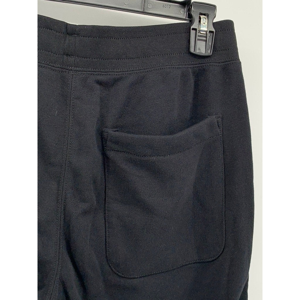 UNQLO Men's Black Solid Relaxed-Fit Pull-On Casual Sweatpants SZ M