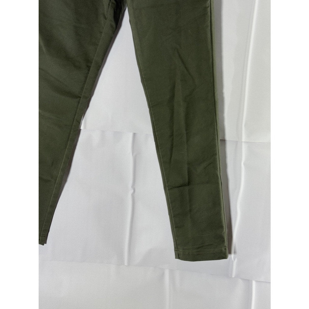 CARHARTT WORK IN PROGRESS Men's Dark Green Slim-Fit Sid Chino Pant SZ 29X32