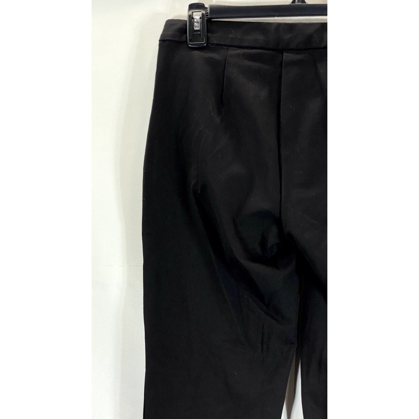 RACHEL ZOE Women's Black Solid Straight Leg Pull-On Pants SZ 4