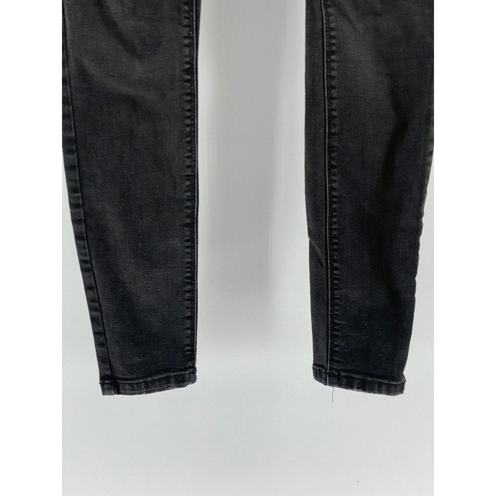 DENIM CO. Women's Black Denim Super Skinny High-Rise Jeans SZ 6