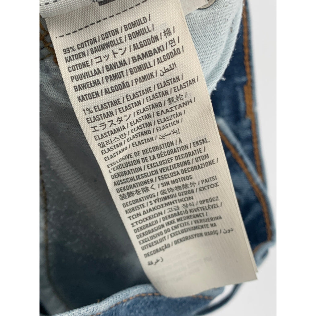 HOLLISTER Men's Blue Denim Slim-Leg Regular-Fit Five-Pocket Jeans SZ 29X30