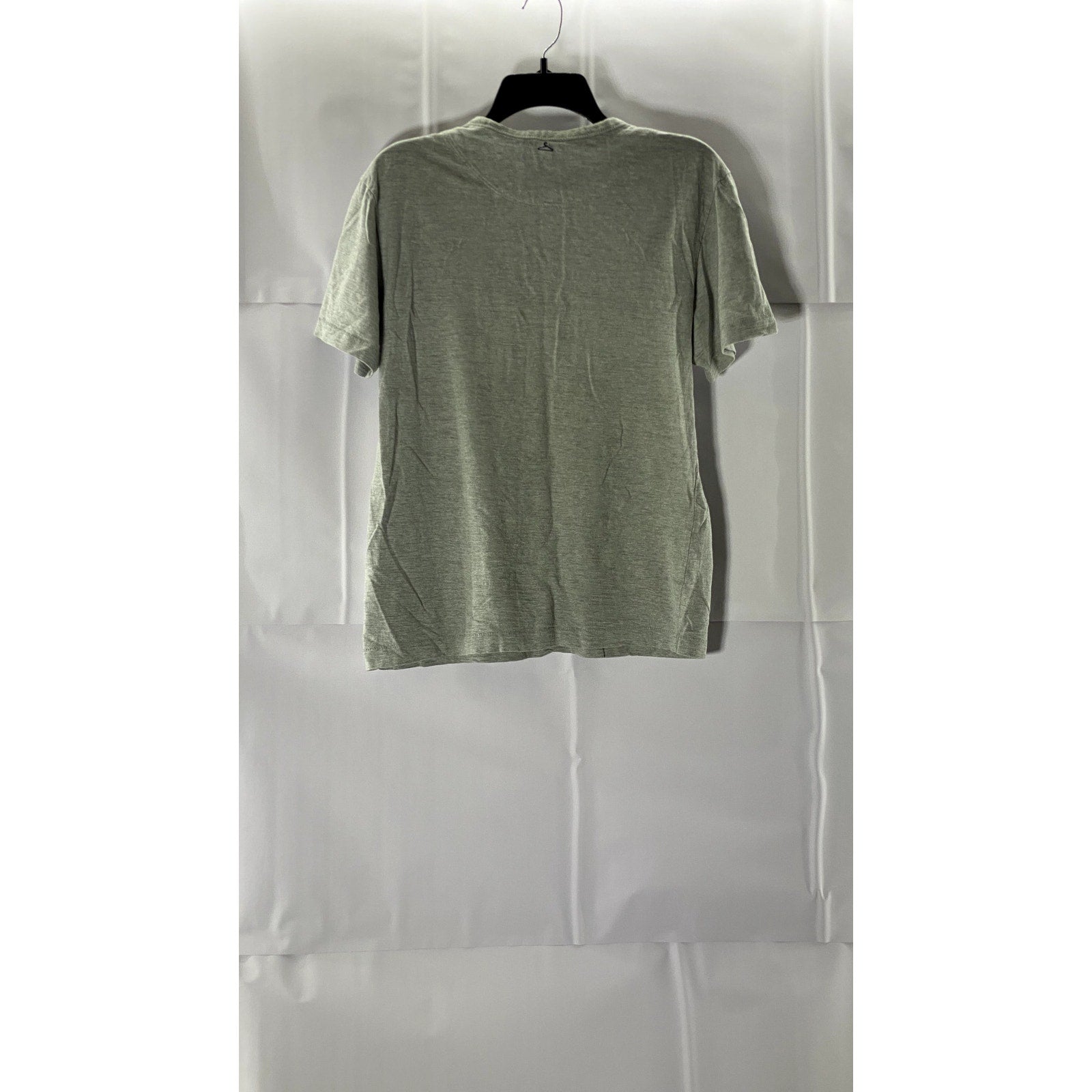 SERIES: EPIGRAM Men's Gray Solid Crewneck Chest Pocket Short Sleeve T-Shirt SZ S