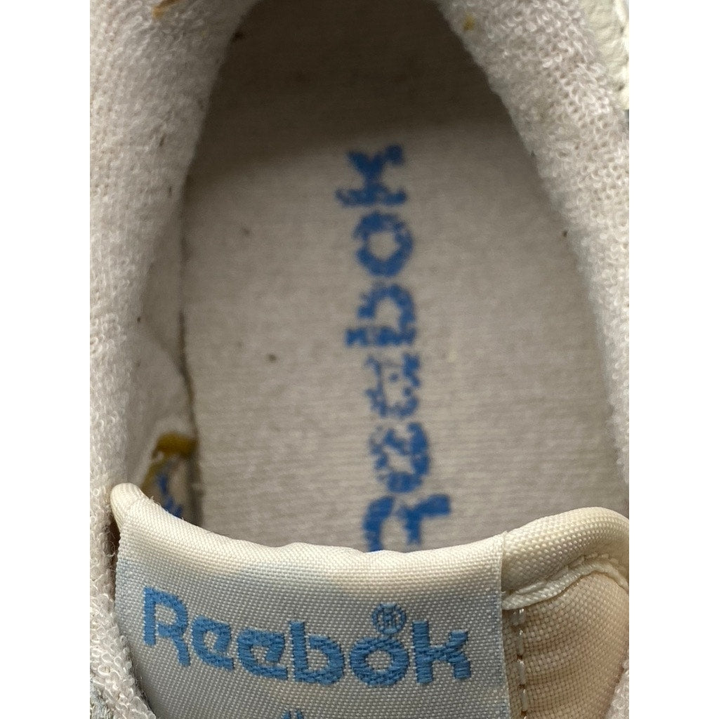 REEBOK Women's Chalk-Blue Classic Club C 85 Vintage Lace-Up Sneakers SZ 6.5