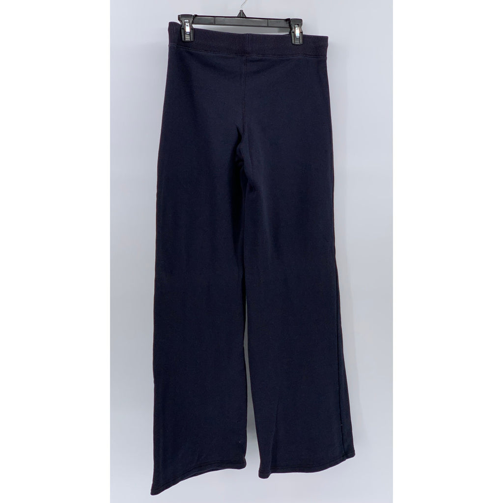 NAUTICA JEANS COMPANY Women's Vintage Navy Wide-Leg Relaxed-Fit Sweatpants SZ S