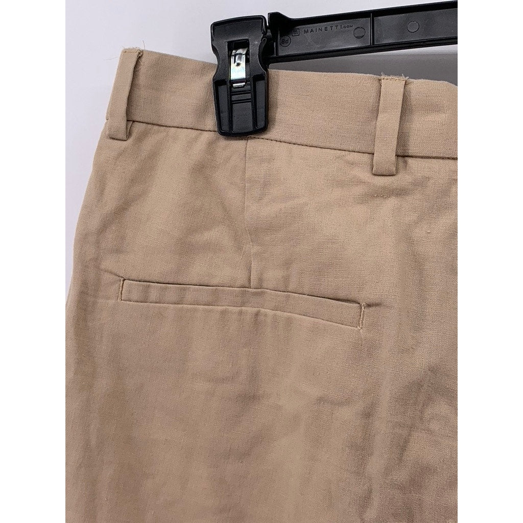 H&M Men's Tan Slim-Fit Solid Pants SZ 33