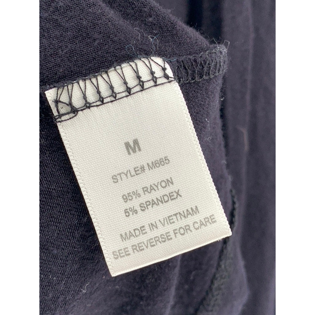 G COLLECTION Women's Black Solid Open-Front Cardigan SZ M