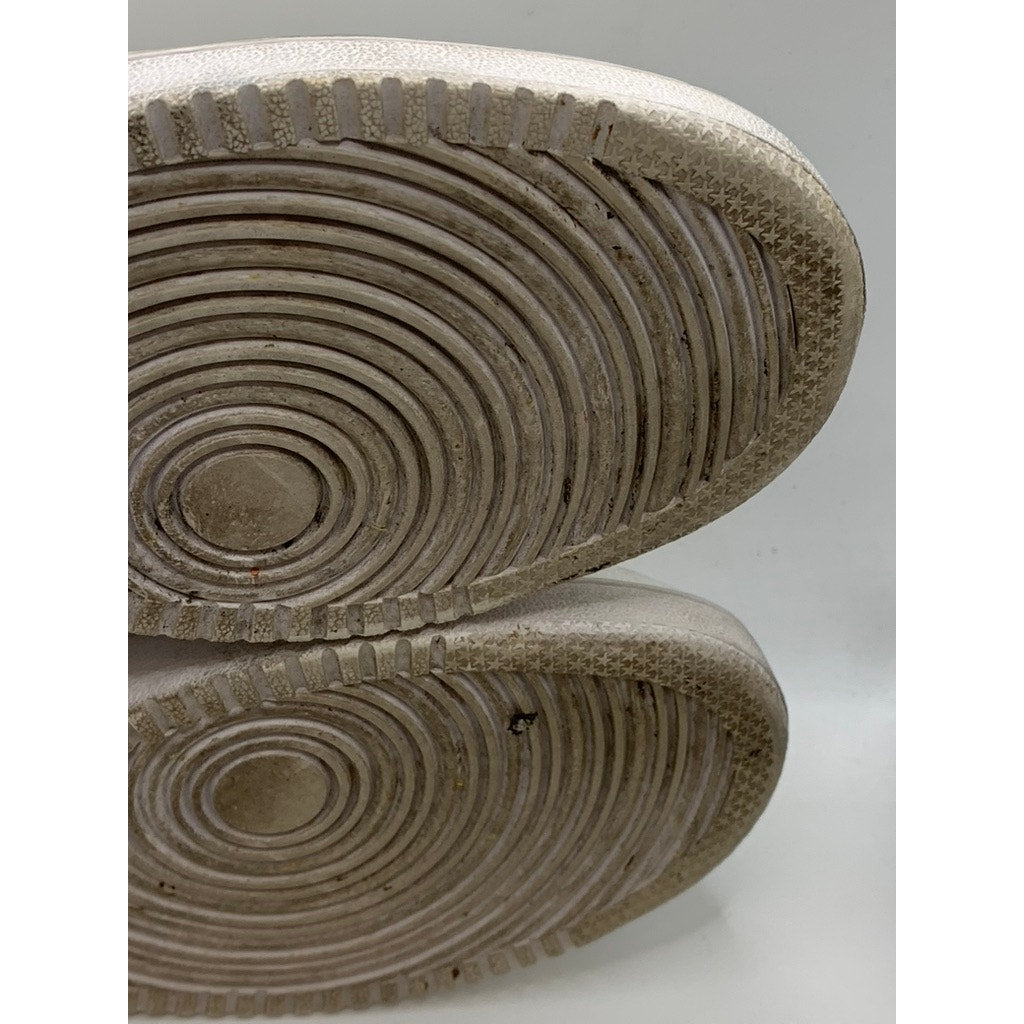 NIKE Women's White-Multi Court Vision Low-Top Sneakers SZ 7