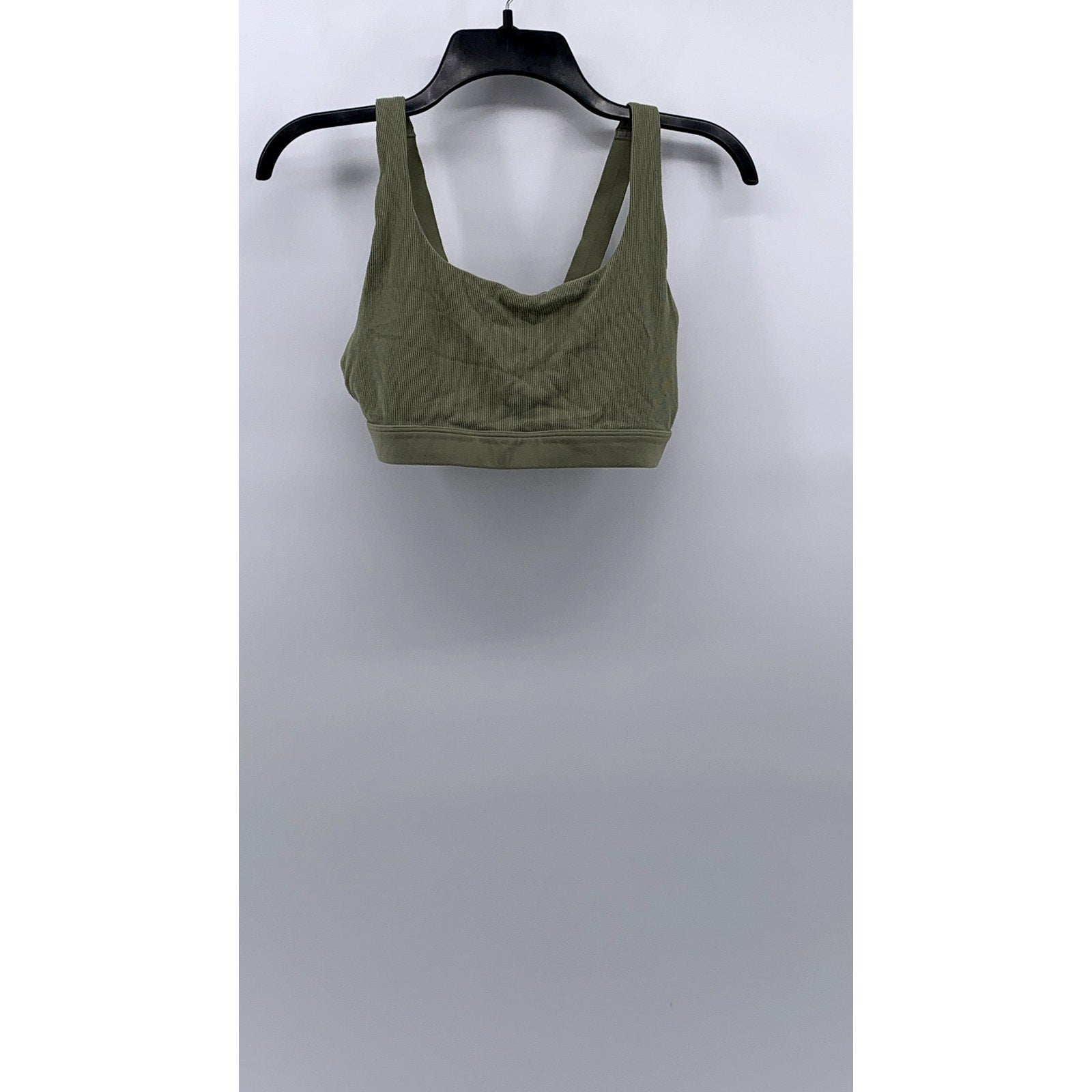 ATHLETA Women's Green Active Crop Tank Top SZ M