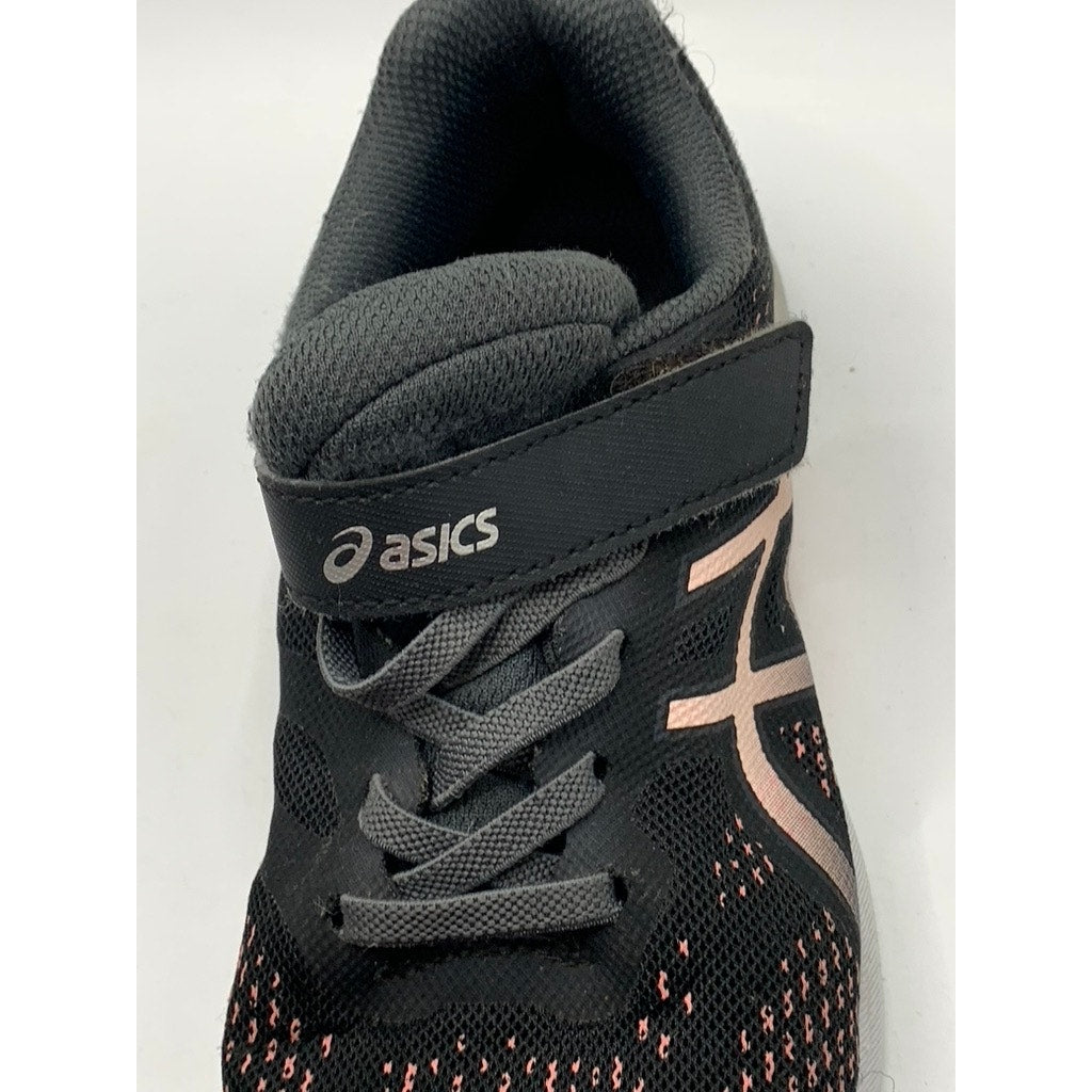 ASCIS Girls' Black Mesh Lazerbeam Running Lace-Up Sneakers SZ 2
