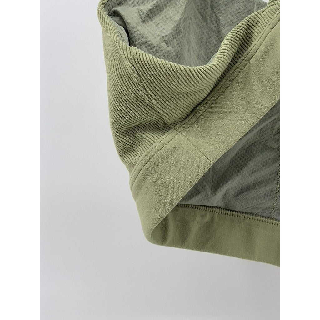 ATHLETA Women's Green Active Crop Tank Top SZ M