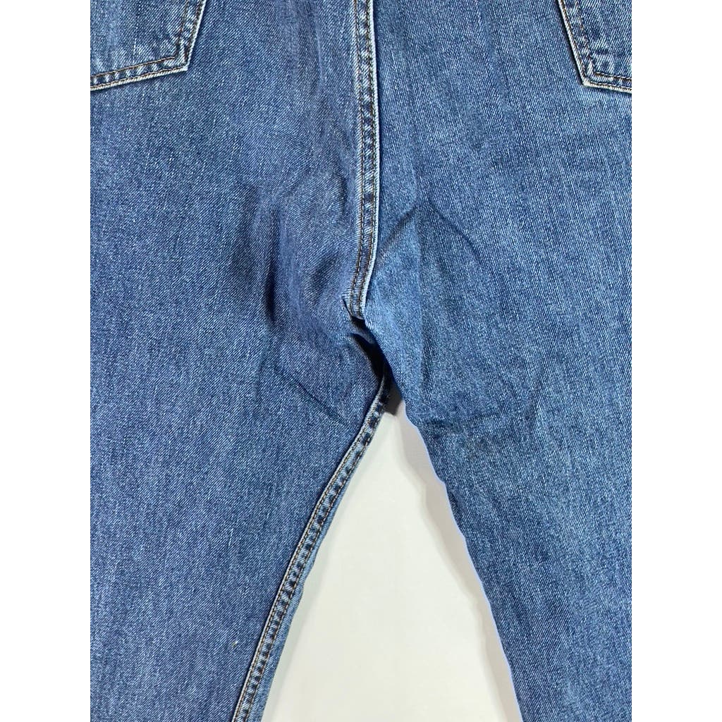 LEVI’S Men’s Medium Blue 550 Relaxed-Fit Five-Pocket Denim Jeans SZ 46X30