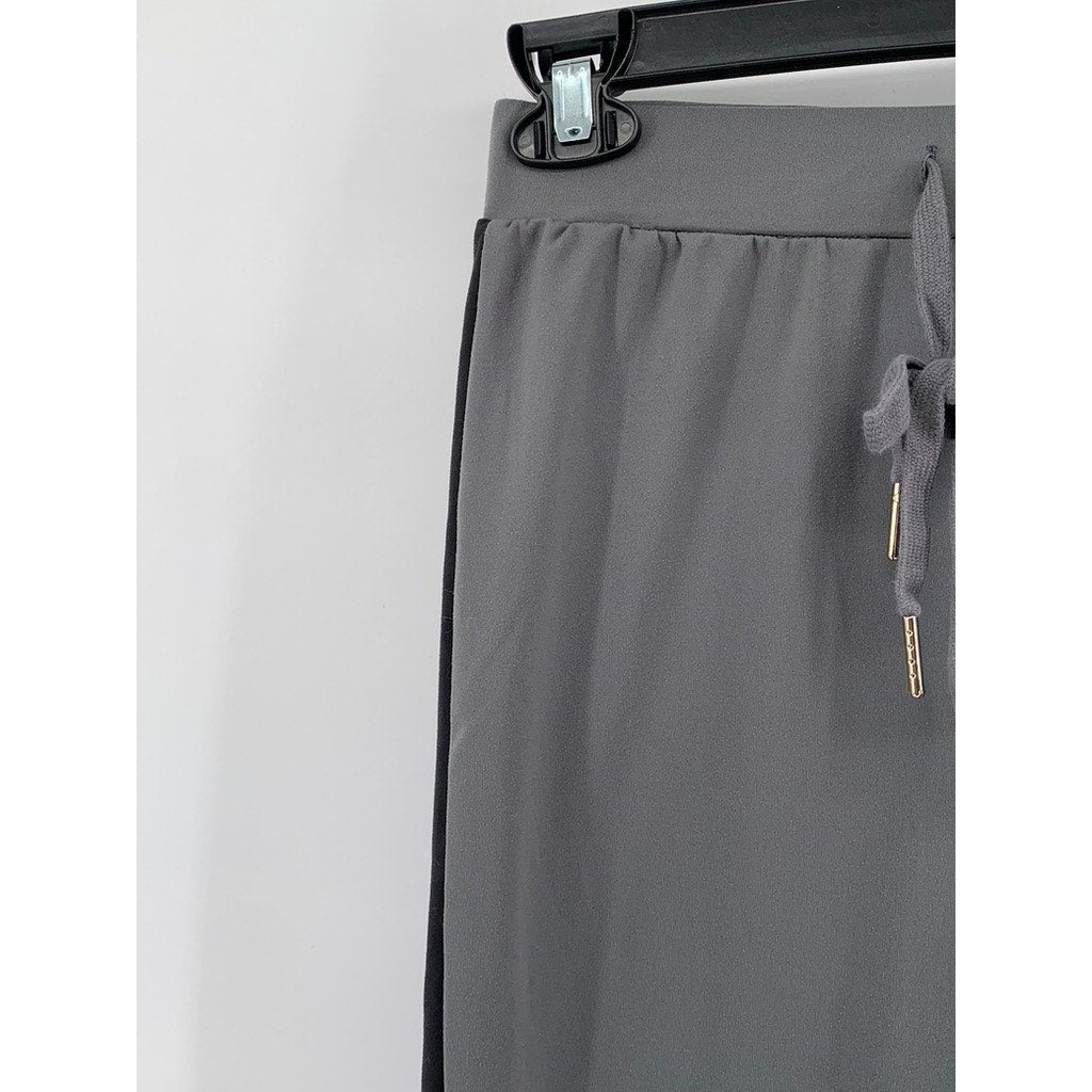 TIL YOU COLLAPSE Men's Gray-Black Drawstring Sweatpants SZ XS
