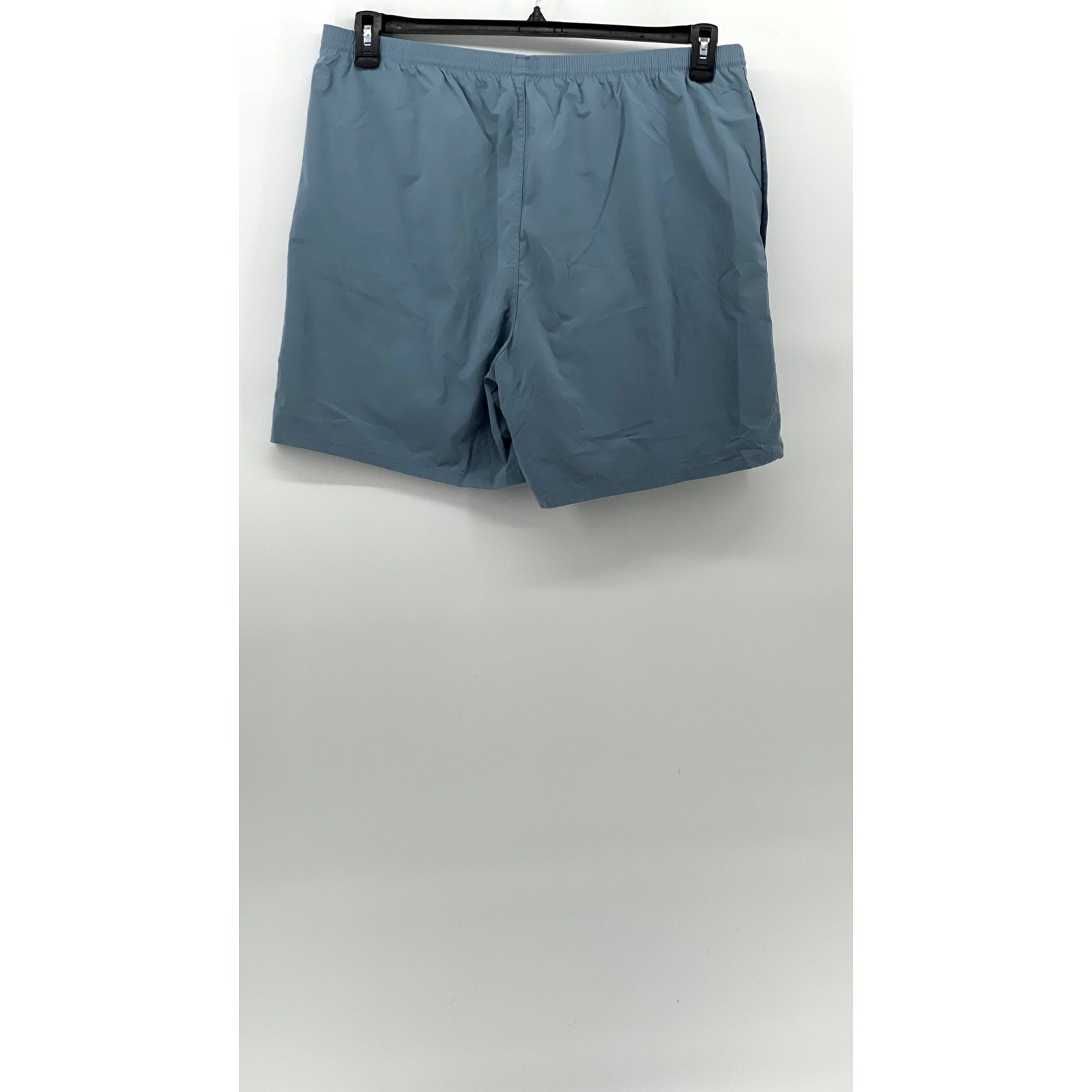 PATAGONIA Men's Blue Solid Elastic Waist 5" Pull-On Mesh Baggies Shorts SZ 2XL