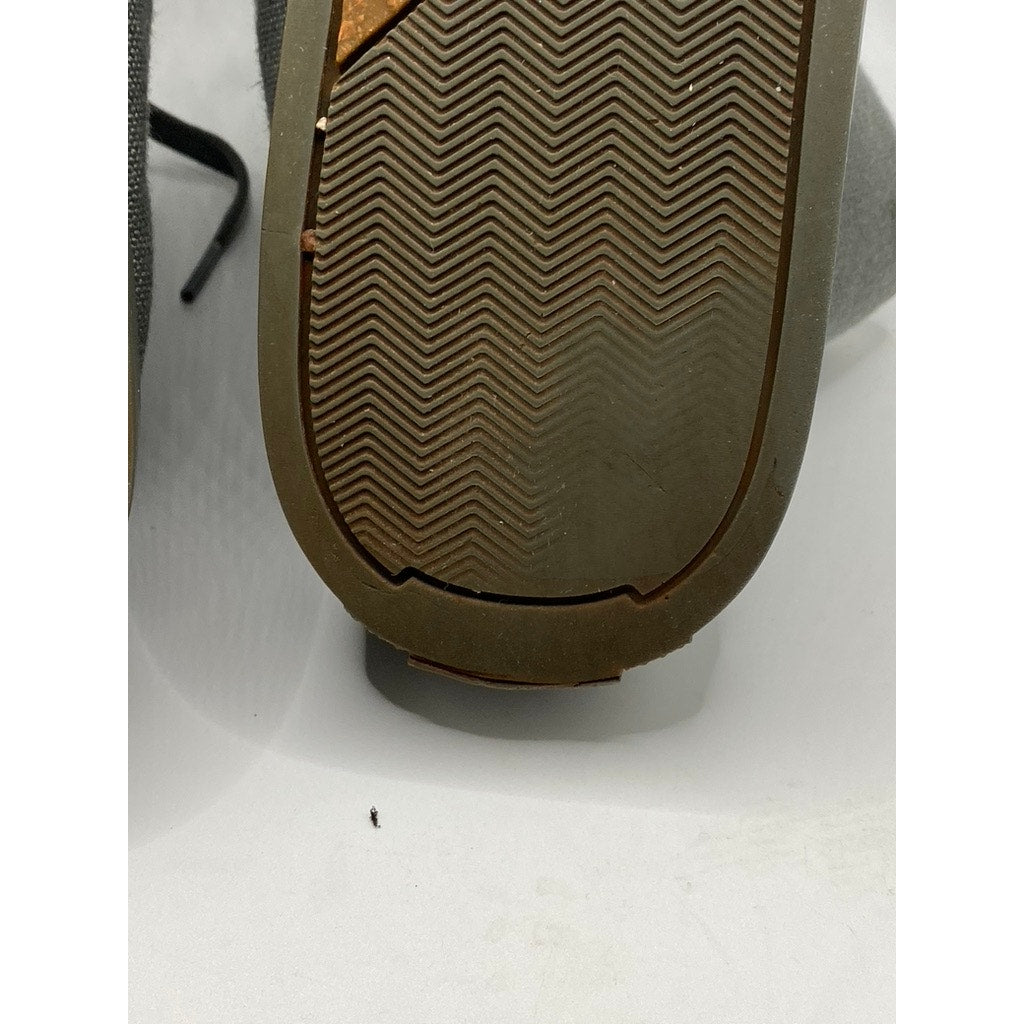 NOTHING NEW Women's Forest Green Classic High-Top Round-Toe Lace-Up Sneakers SZ8