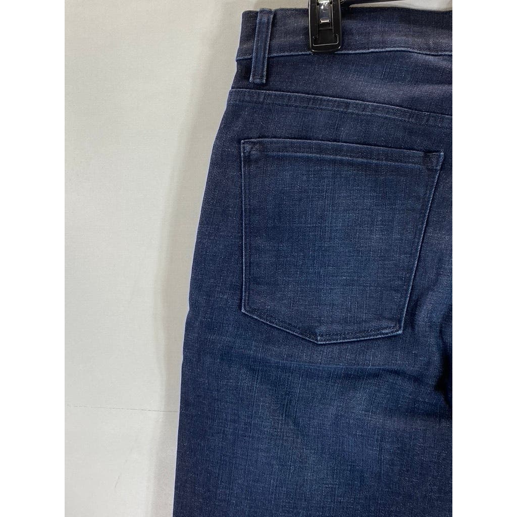 MOTT & BOW Men's Dark Blue Faded Skinny-Leg Crosby Denim Jeans SZ 31X32
