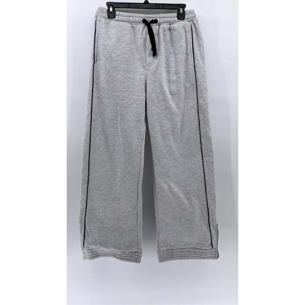 YAGE Men's Gray Relaxed-Fit Sweatpants SZ S