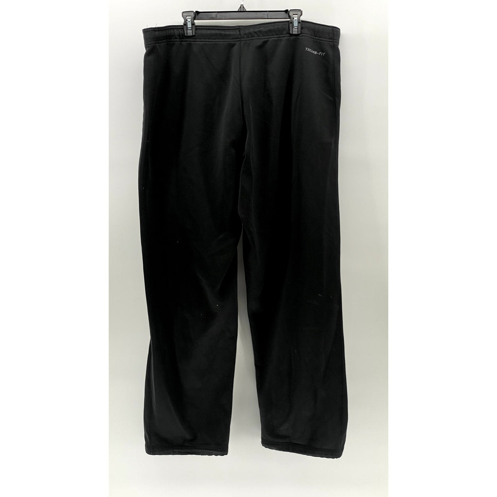 NIKE Men's Black Therma-Fit Drawstring Casual Sweatpants SZ XL