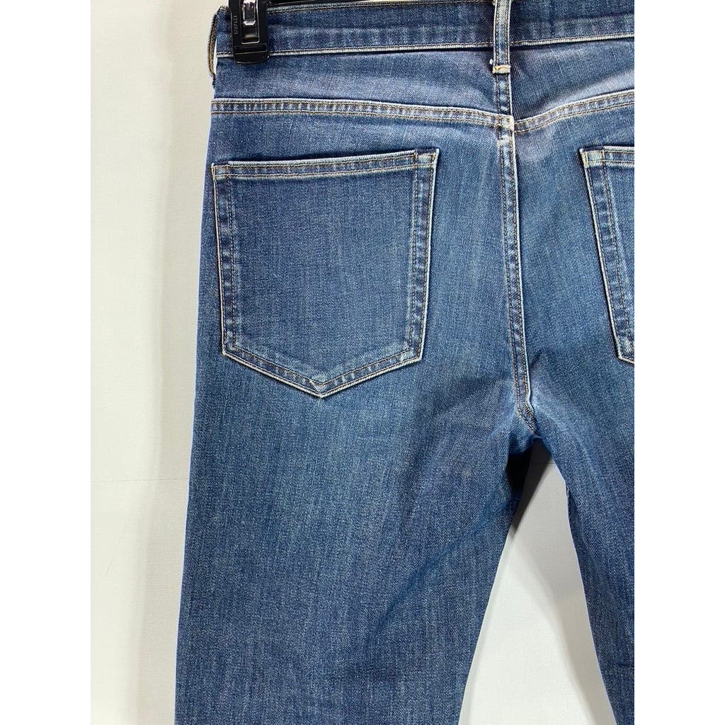 EVERLANE Men's Dark Blue Denim Slim-Fit Five-Pocket Jeans SZ 31X30