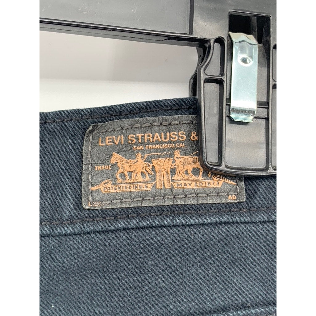 LEVI STRAUSS & CO Women's Vintage Black 515 Denim Bootcut Jeans SZ 6