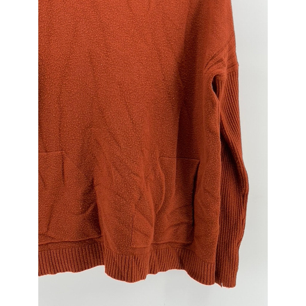 CYRUS Women's Brown Cowl-Neck Sweater SZ M