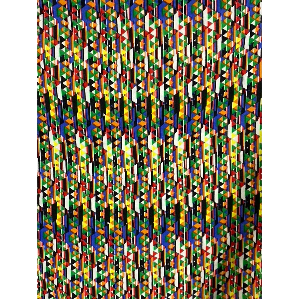 XXI Women's Multicolor Pattern Print V-Neck Open Back Sleeveless Tank Top SZ S
