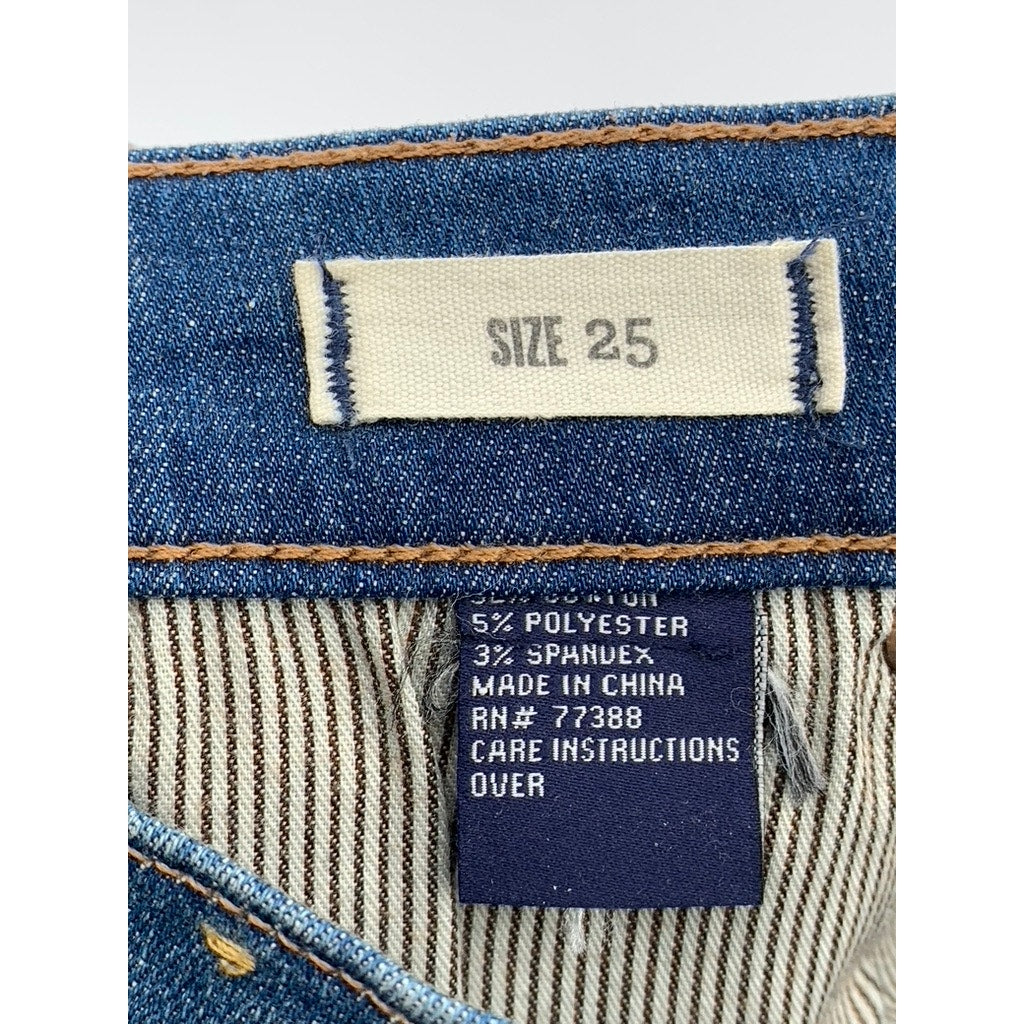 MADEWELL Women’s Blue Denim Skinny Jeans SZ 25