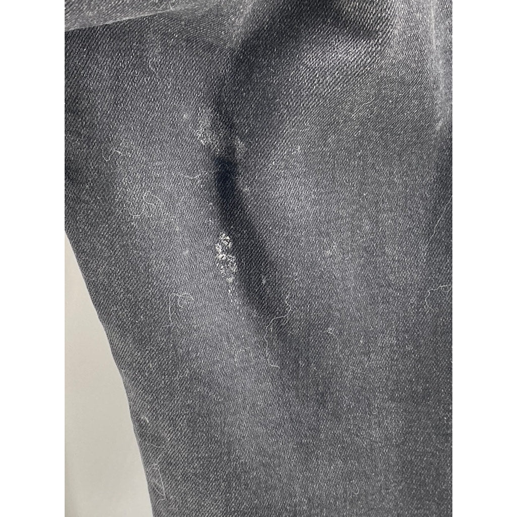 DL 1961 Men's Black Denim Distressed Hunter Skinny Jeans SZ 31X32