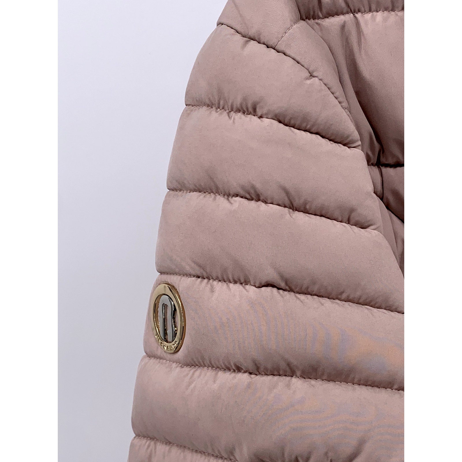 BERNARDO Women's Pink Packable Hooded Puffer Jacket SZ 2XL