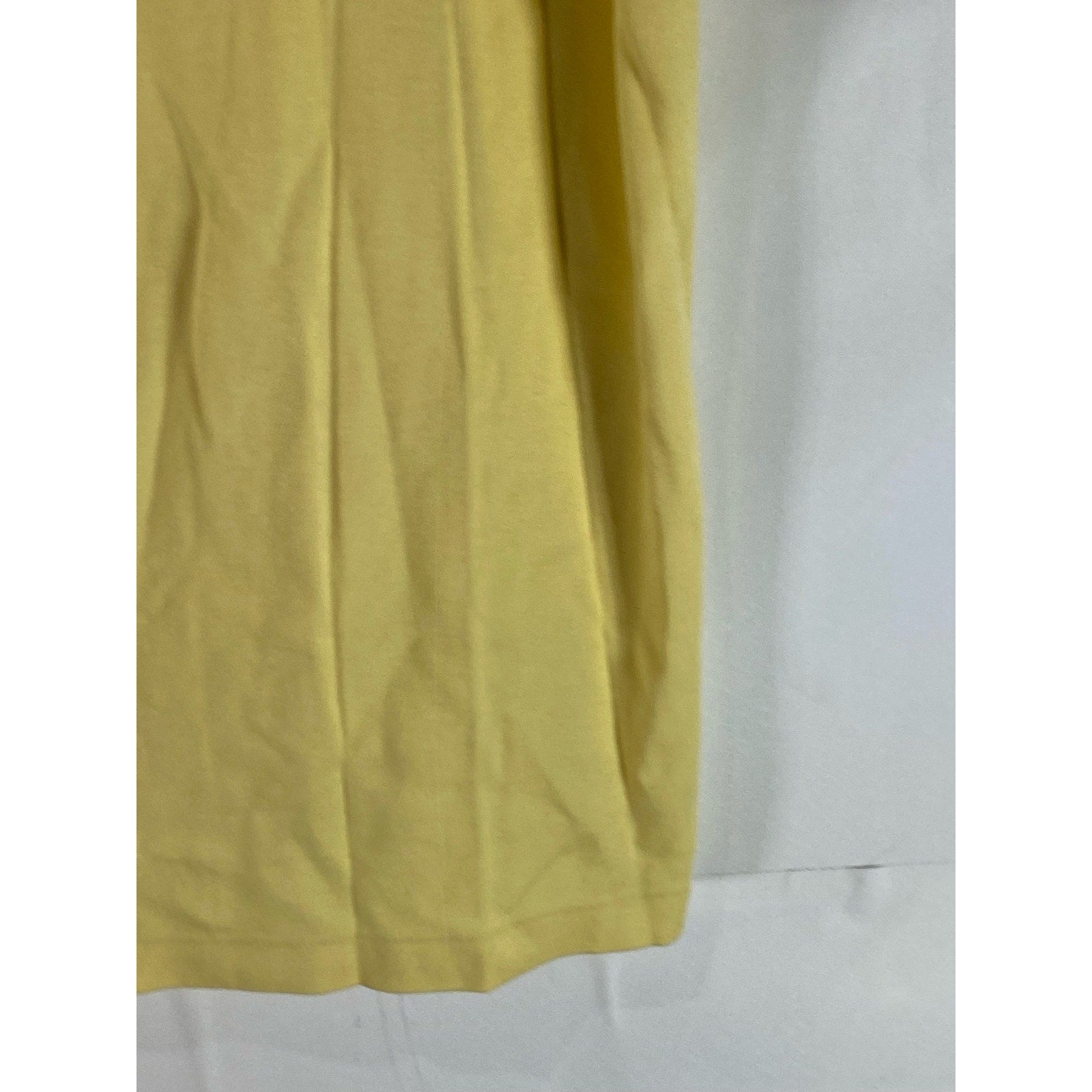 POLO BY RALPH LAUREN Men’s Yellow Regular-Fit Short Sleeve Polo Shirt SZ S