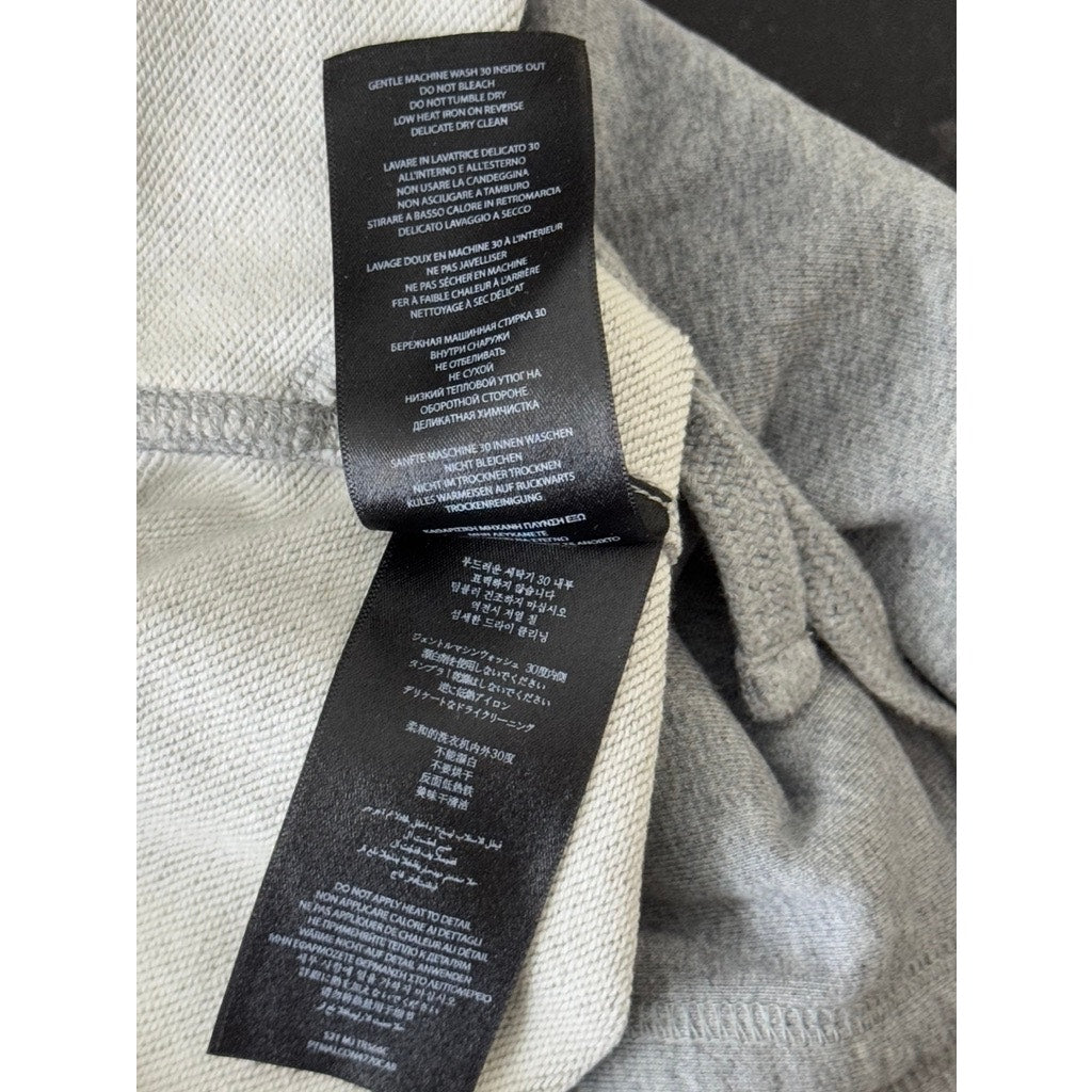 MORE JOY CHRISTOPHER KANE Women's Gray Embroidered Logo Sweat Shorts SZ XS