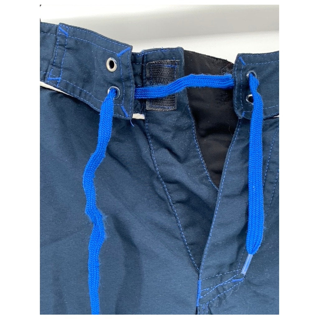 REPORT COLLECTION Men's Navy-Blue Pull-On Swim Board Shorts SZ 32