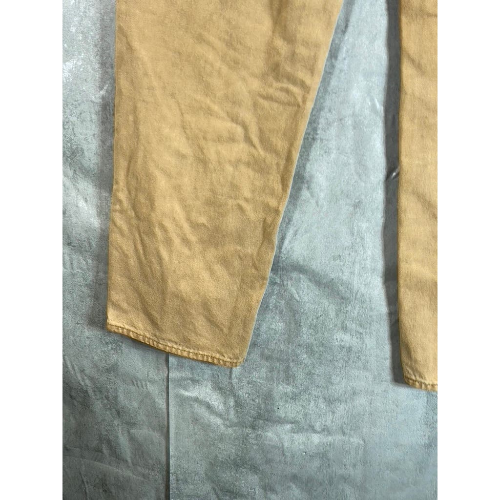 LEVI'S Men's Tan Stay Loose Tapered-Leg Non-Stretch Jeans SZ 30X32