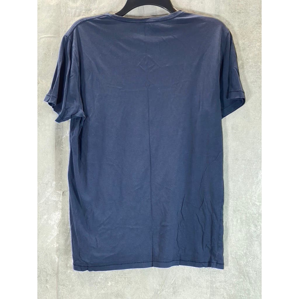 BONOBOS Men's Navy Slim-Fit Crewneck Everyday Short Sleeve T-Shirt SZ M