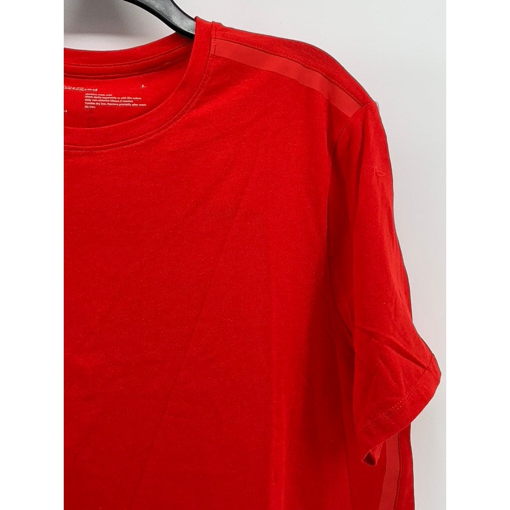 SPORTS ILLUSTRATED Men's Red Crewneck Lightweight T-Shirt SZ L