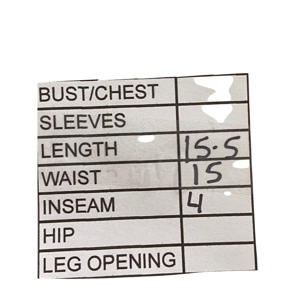 BRIGGS Women's Black-Gray Striped Elastic-Waist Linen Blend Shorts SZ L