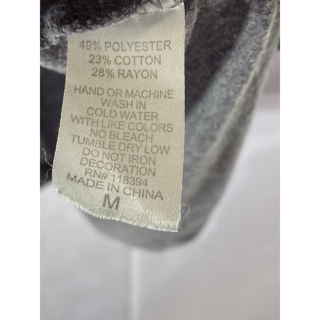 SPORTIQE APPAREL CO. Men's Gray Wagon Outpost Graphic Crewneck T-Shirt SZ M