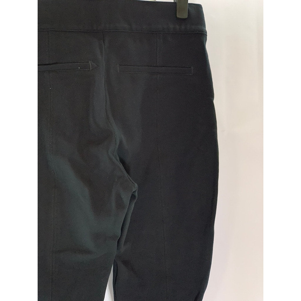 SPANX Women's Black Solid The Perfect Skinny Ankle Pant SZ S