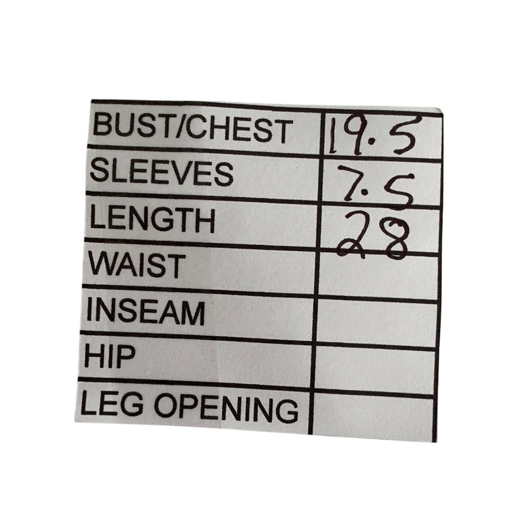 FRUIT OF THE LOOM Men's White New York Logo Crewneck Short Sleeve T-Shirt SZ M