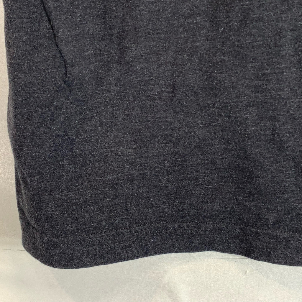 UNDER ARMOUR Men's Charcoal Crewneck Loose HeatGear Charged T-Shirt SZ L