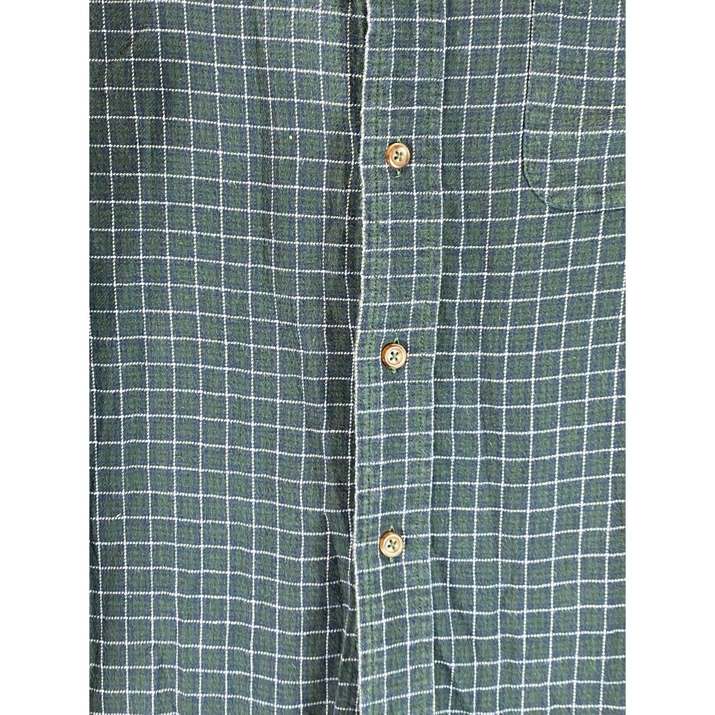 BROOKS BROTHERS Men's Green Gingham Original Polo Regent Regular-Fit Shirt SZ L