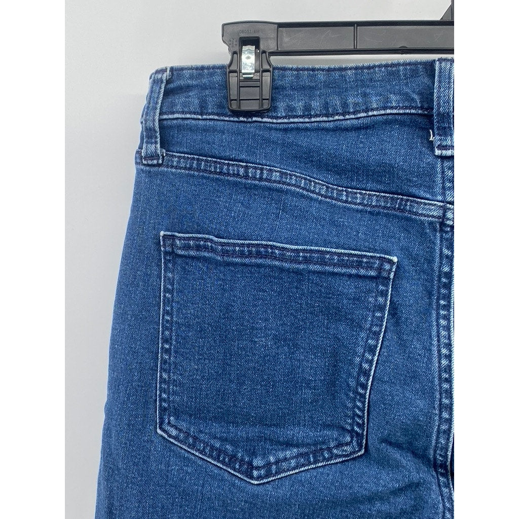 GAP Women's Medium Blue Denim Vintage Slim Sky High Jeans SZ 31