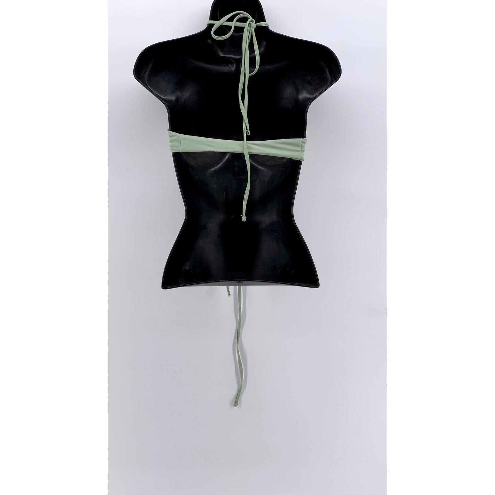 UNBRANDED Women's Green Strappy Swim Top SZ S