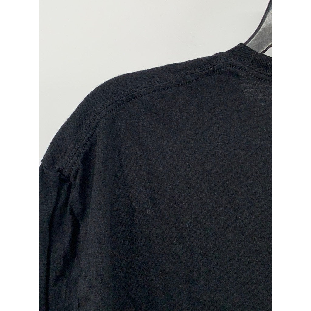 A NIGHTMARE ON ELM STREET Men's Black Freddy Graphic Short Sleeve T-Shirt SZ L