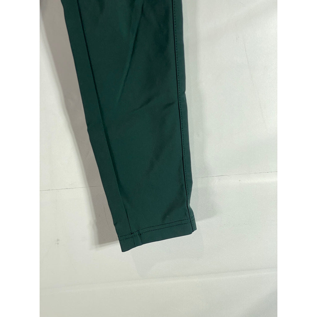 WHITE HOUSE BLACK MARKET Women's Dark Green The Skinny Ankle Pant SZ M