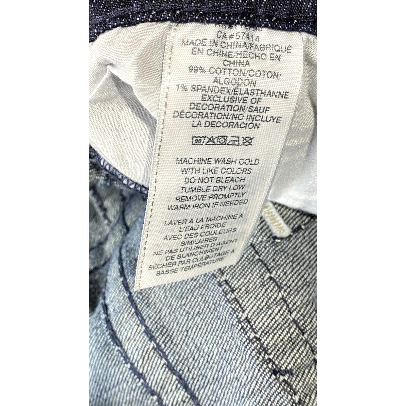 TRUE RELIGION Women's Blue Denim Ricki Relaxed Straight Big T Jean SZ 26