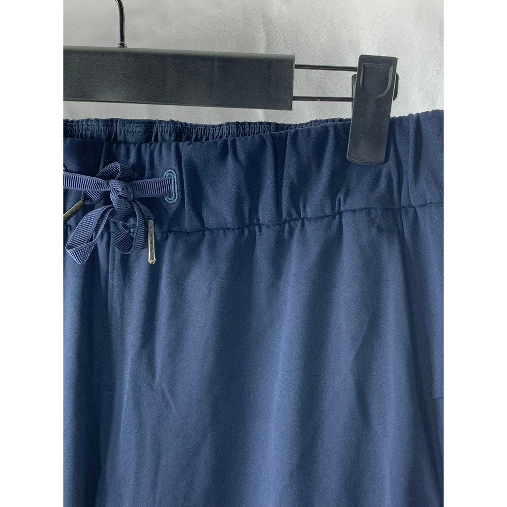 LULULEMON Women's Navy Blue Drawstring Waist Pull-On Sweatpants SZ 6