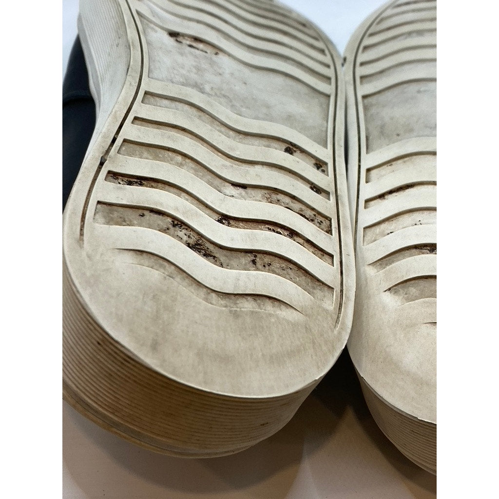 CASLON Women's Black Leather Round-Toe Slip-On Casual Mule Shoes SZ 9.5